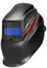 metal man auto darkening welding helmet AB8500SC